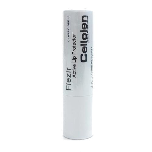 Cellojen Flezir Active Lip Protector Spf15 Εντατική Προστασία για  Αφυδατωμένα, Σκασμένα Χείλη 4g - Classic